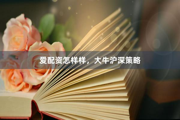 爱配资怎样样，大牛沪深策略