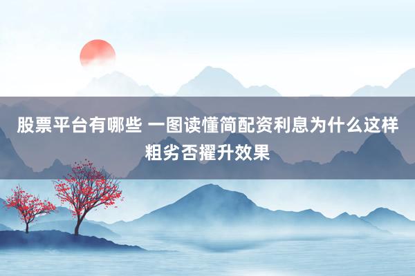 股票平台有哪些 一图读懂简配资利息为什么这样粗劣否擢升效果